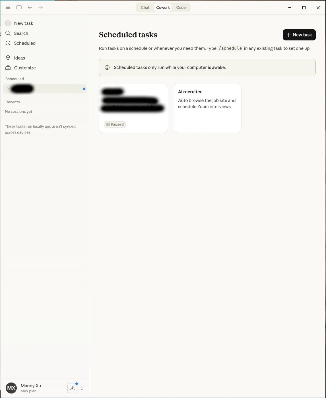 Claude Desktop automatizando flujos de reclutamiento — navegando perfiles de candidatos y agendando entrevistas de forma autónoma