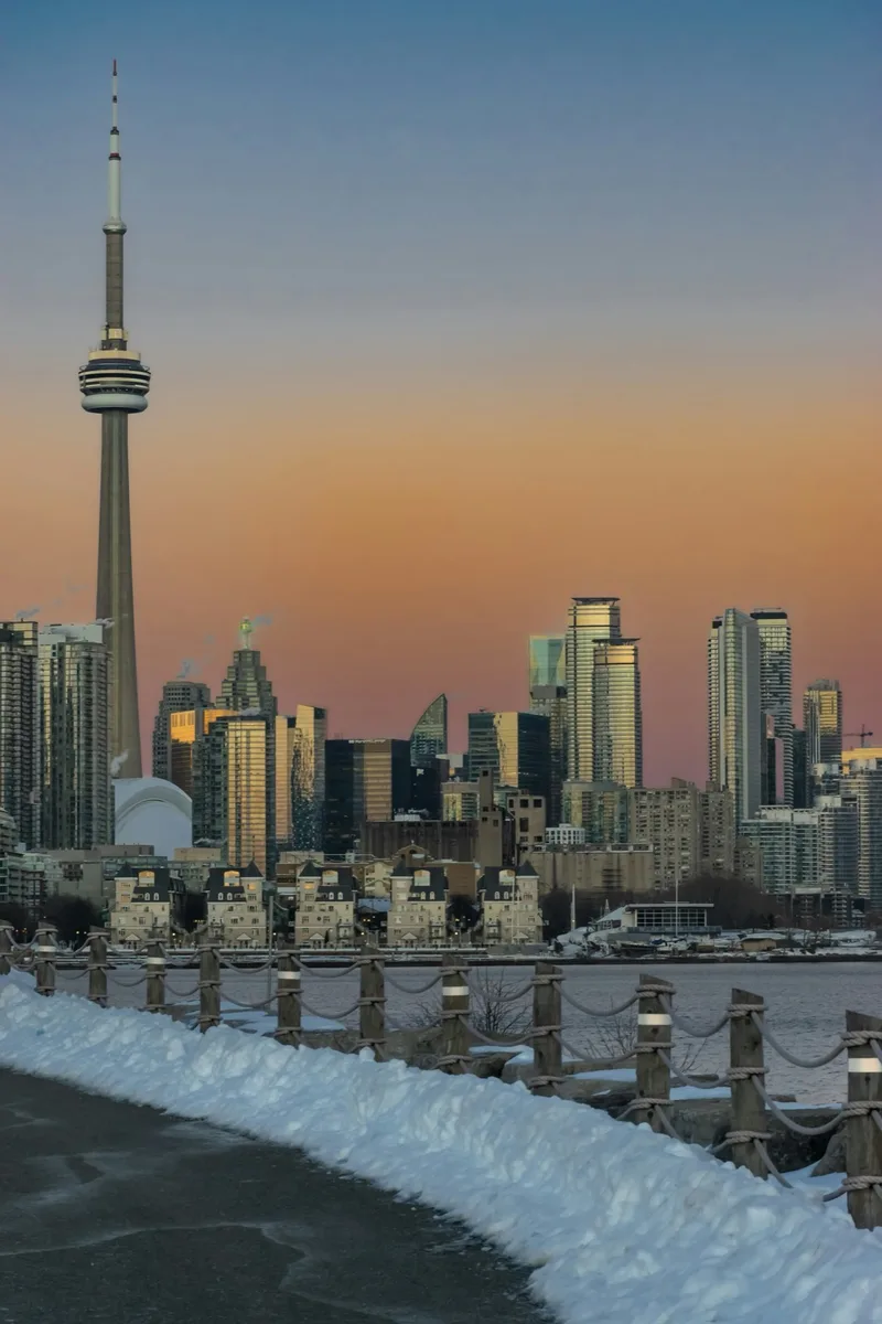 Toronto skyline in winter — where Callnovo's story began